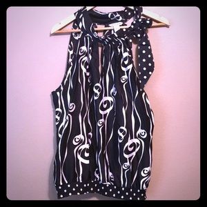 White House Black Market Sleeveless Blouse